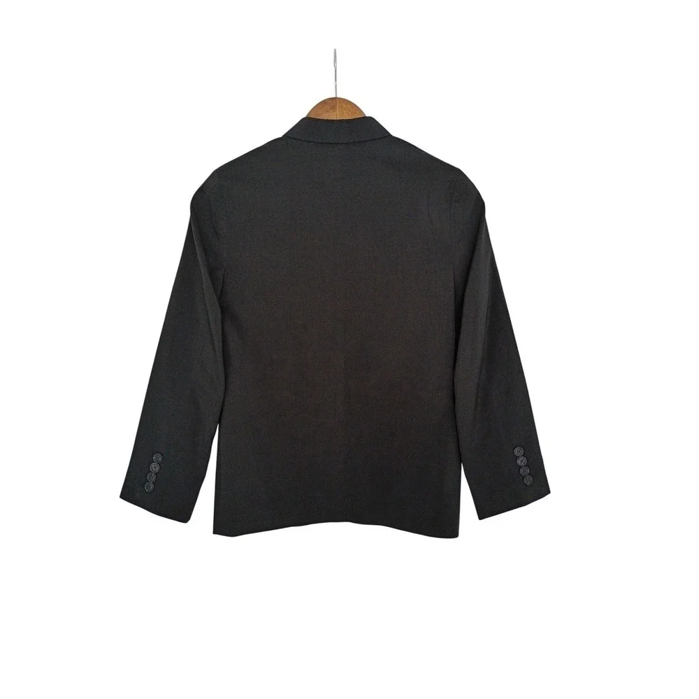 Calvin Klein Boys 12 Charcoal Gray Blazer‎ Suit Jacket Formal Wedding